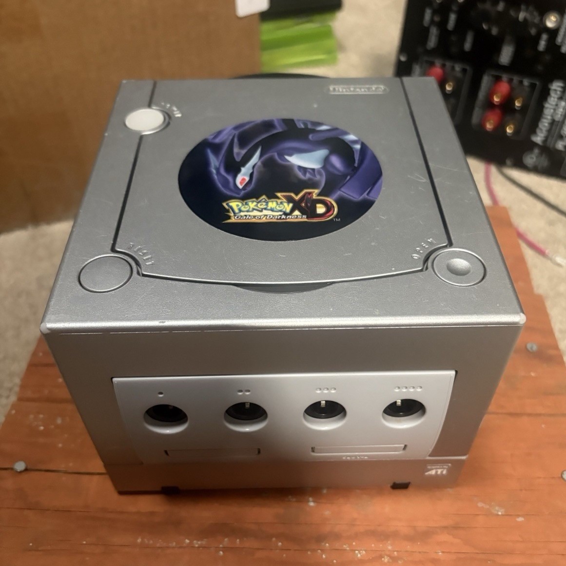 Nintendo GameCube Pokemon XD Gale of Darkness Ed Silver DOL-001 NTSC-U/C
