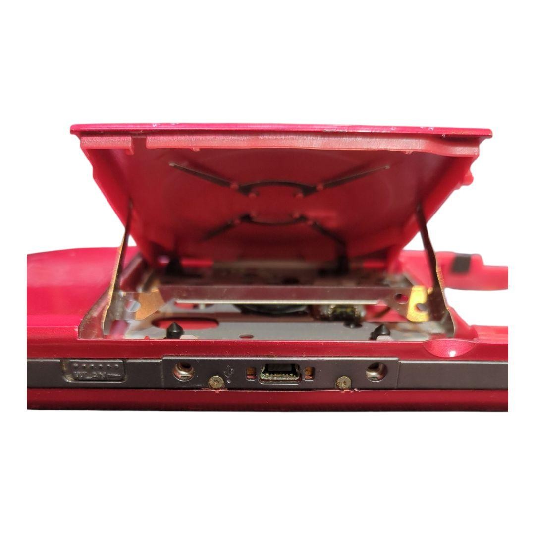 PSP 3000 Radiant Red RR Console only No Battery from japan USED