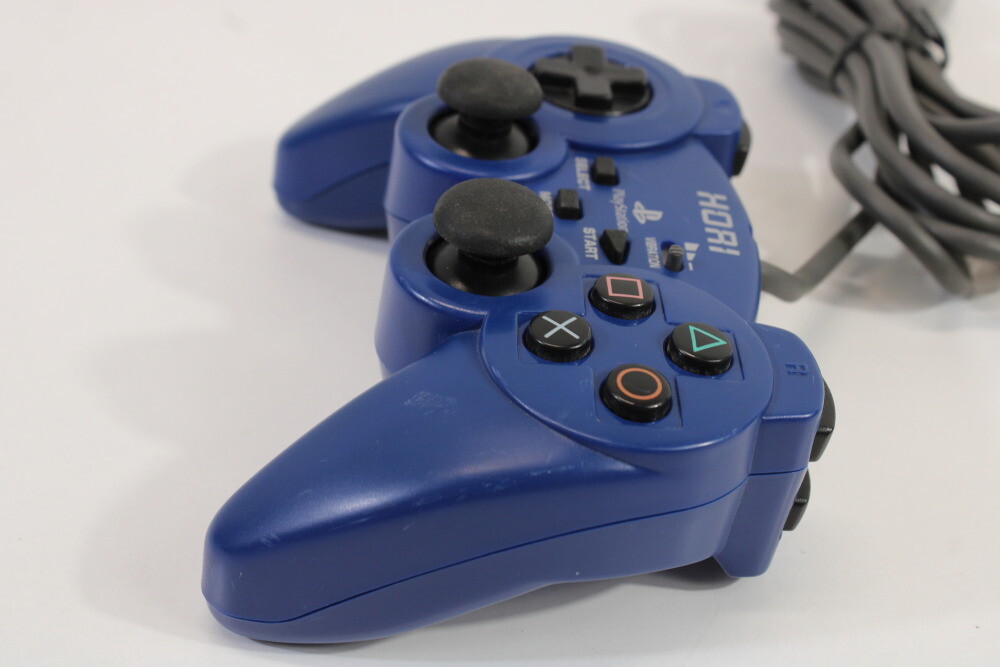 Hori Blue SIndou Pad Controller Playstation 2 PS2 DualShock 2 Japan Import PC362