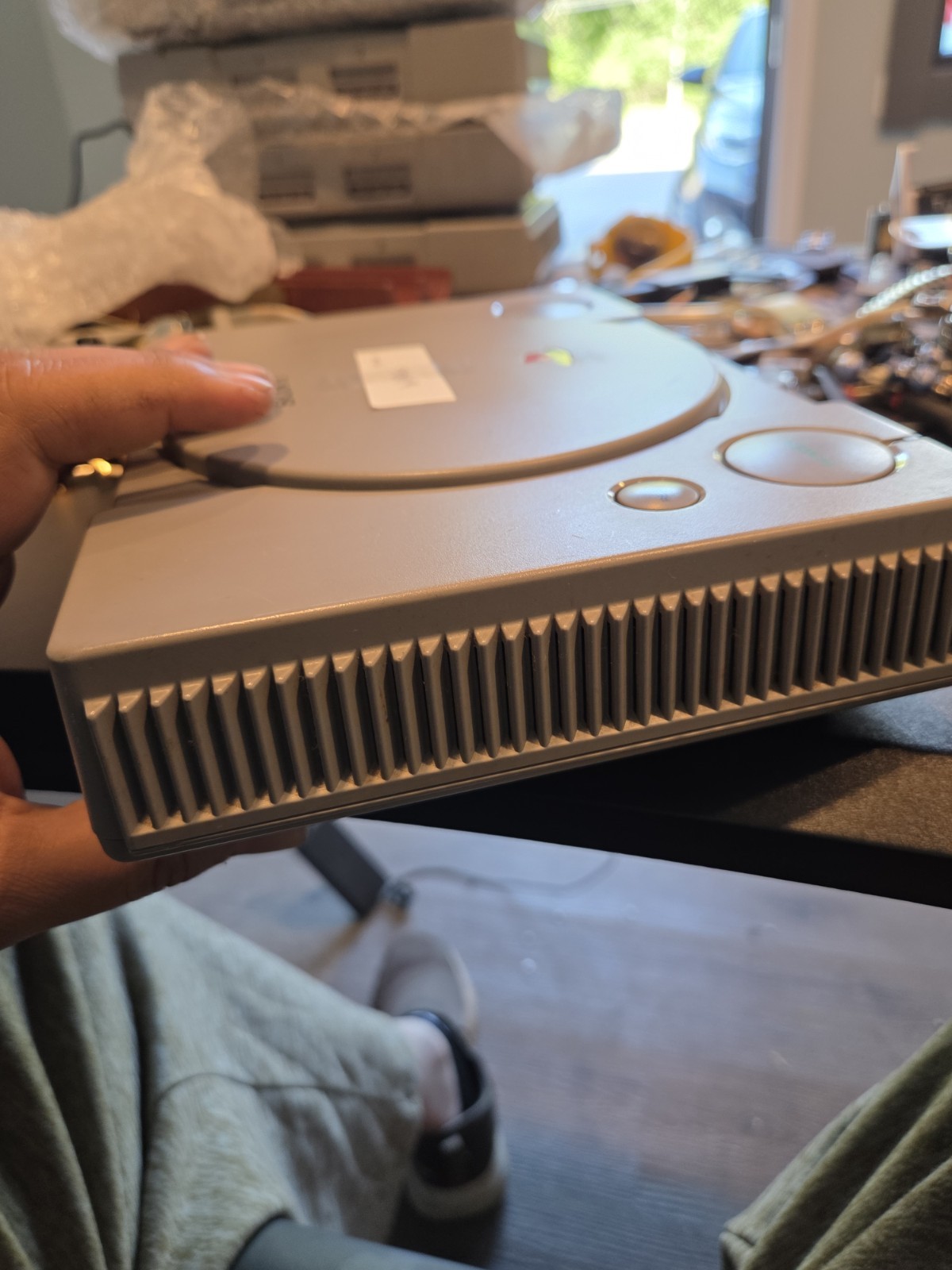 PS1 Playstation Japanese SCPH-1000 Console Only audiofile Tested Works U.S. Ship