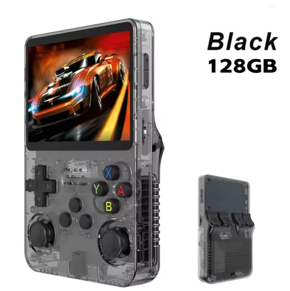 R36S Mini Retro Handheld Portable Game Console 3.5 inches IPS 15000 Games
