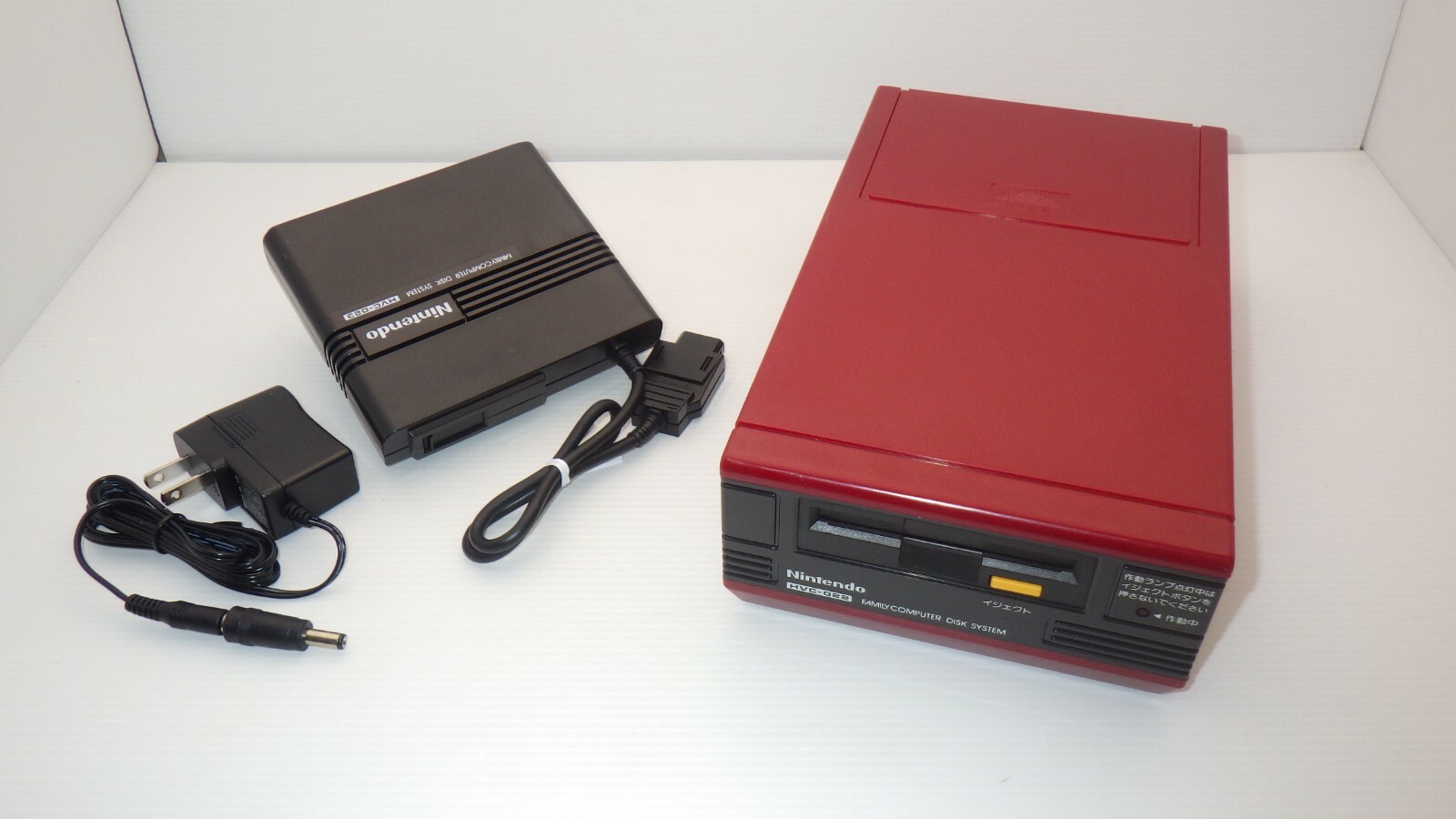 Nintendo Disk system Console + RAM + Power Adapter 100V-240V Working / TESTED