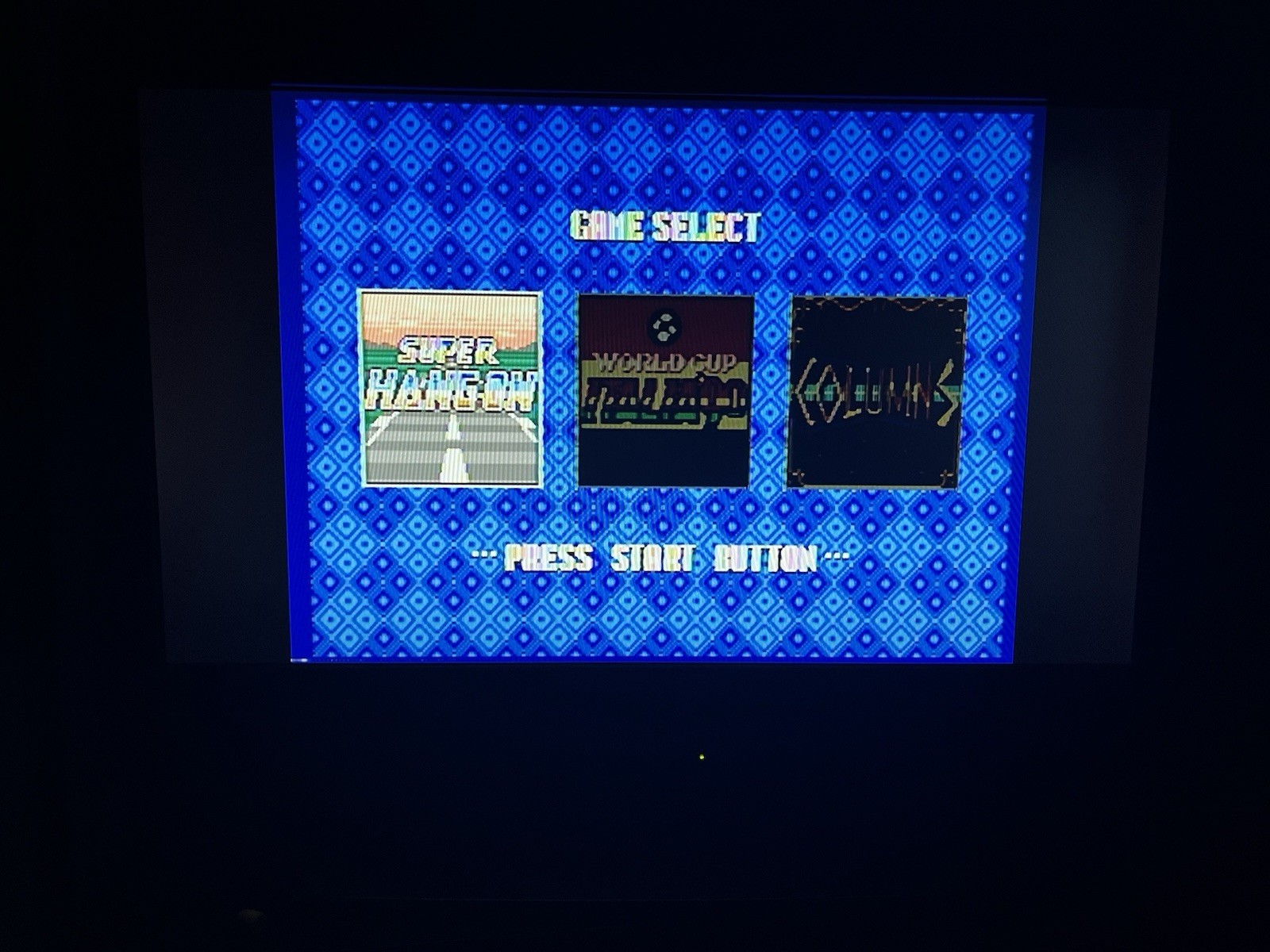 SEGA Genesis with Controllers Wires and Games MK-1631 Mortal Kombat