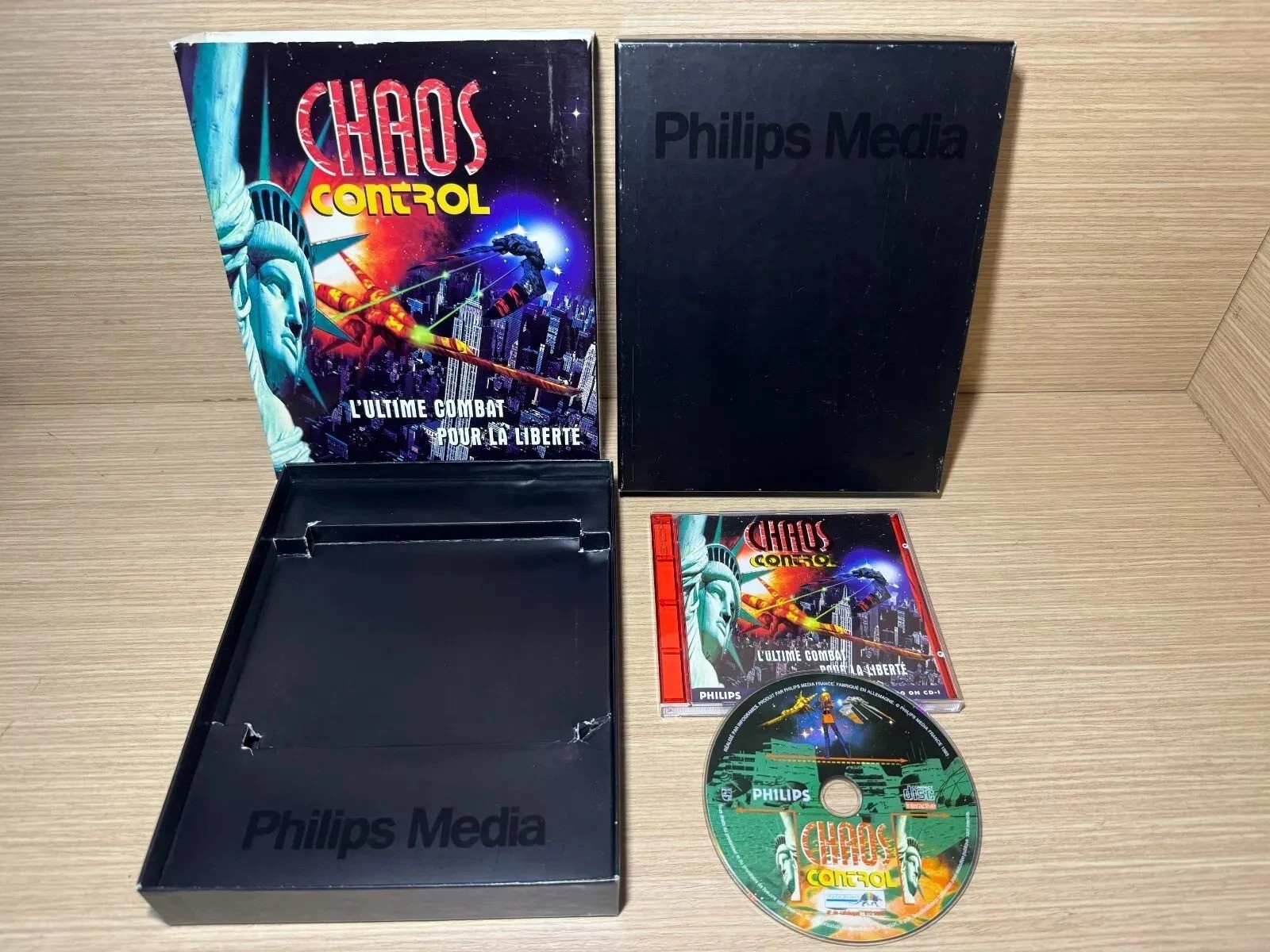 READ INFO- BIG BOX – Chaos Control PAL FR , IN FRENCH PHILIPS CDI CD-I