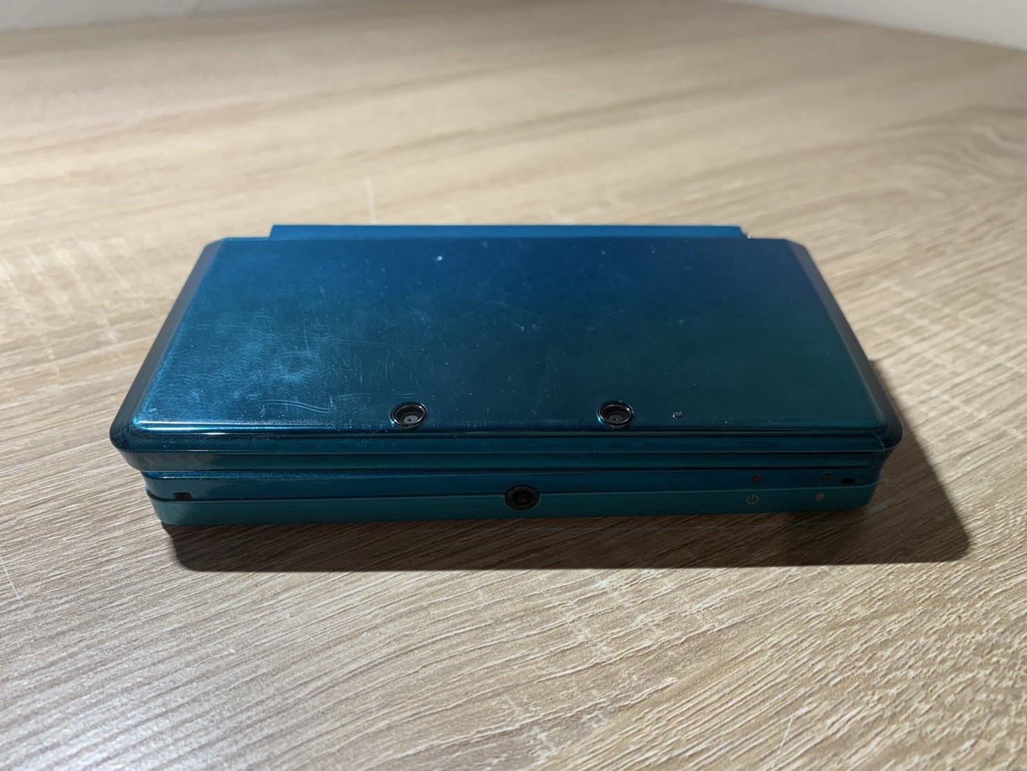 1275 Nintendo 3DS Aqua Blue For Parts