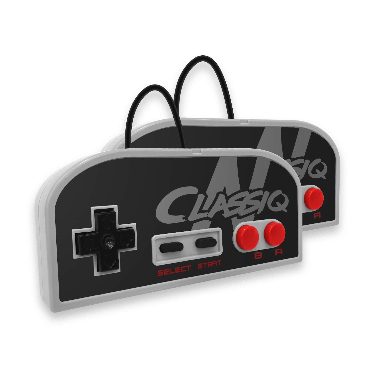 Old Skool CLASSIQ N Console Compatible with NES – Grey/Grey Clone System
