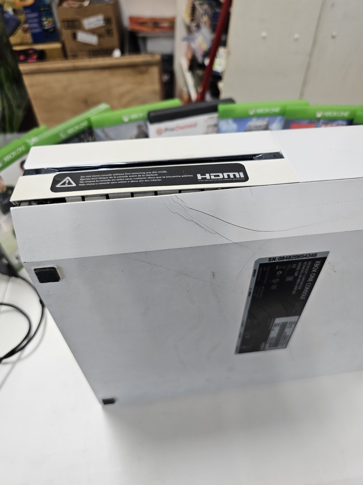 Microsoft Xbox One White Bundle Set 500GB W/ Games & Controller All TESTED Works