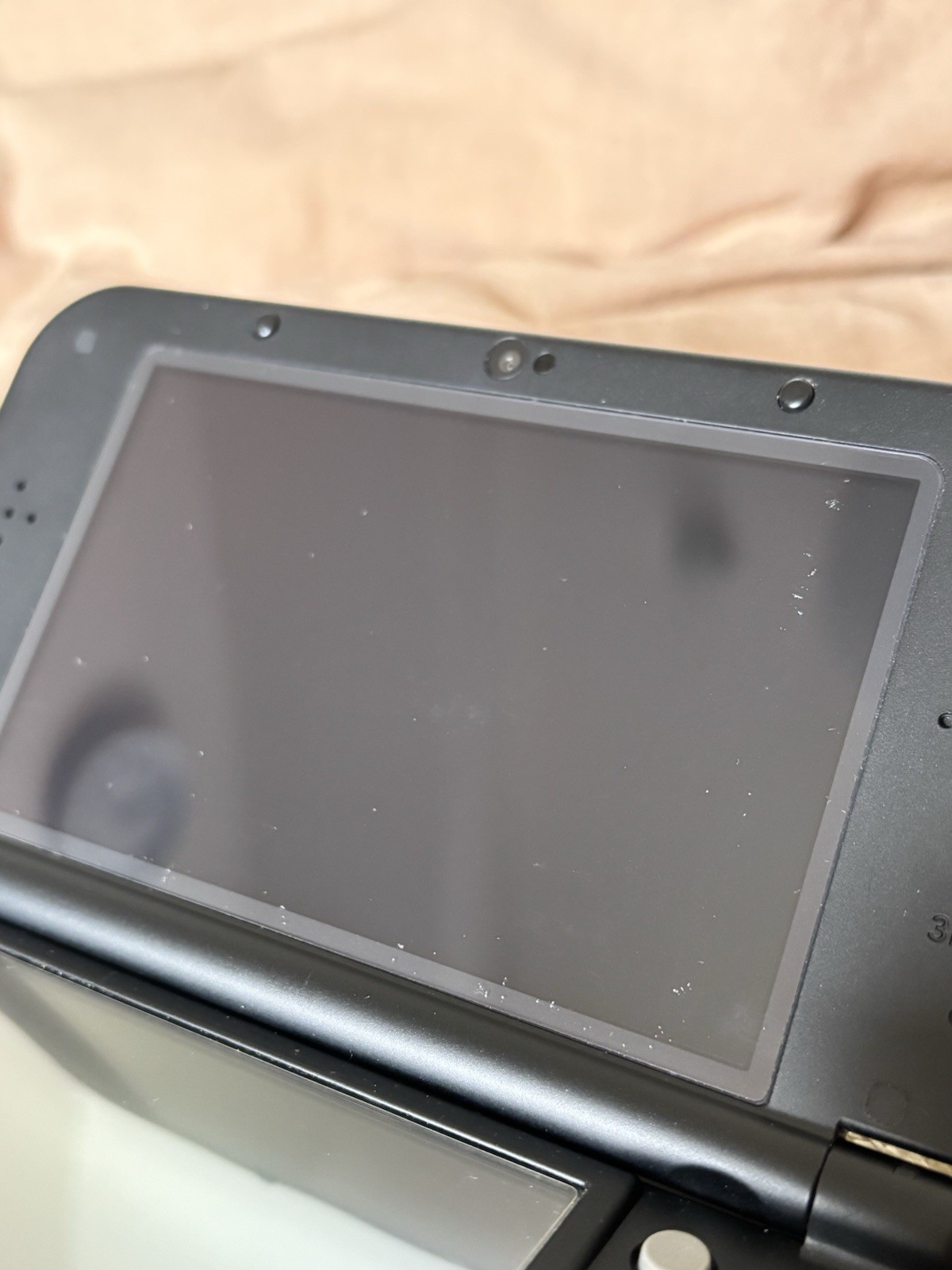 Nintendo New 3DS LL XL Lime Black Console Tested Working Charger Japanese