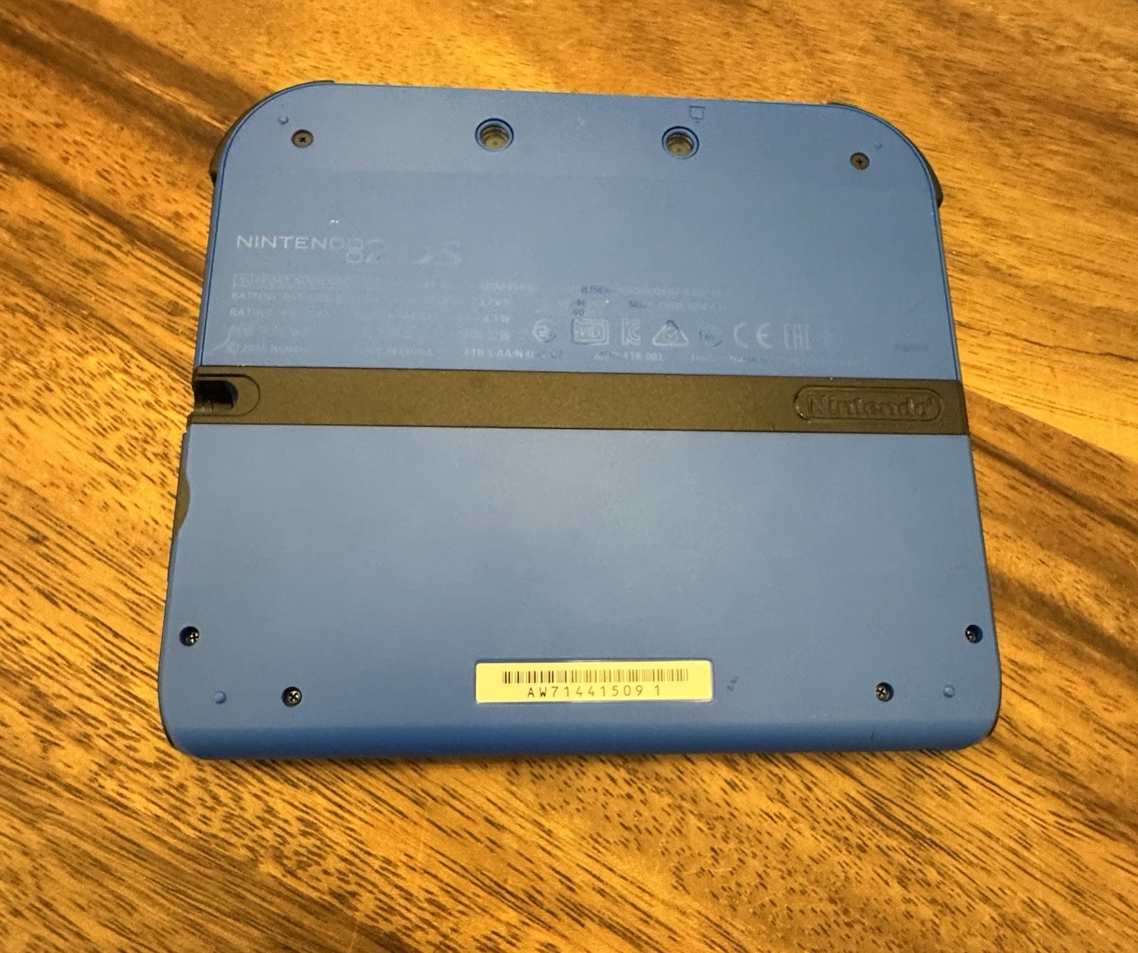 Nintendo 2DS Handheld Game Console FTR-001 Electric Blue TESTED WORKING