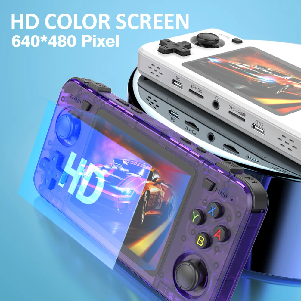 R36H Retro Mini Open Sourse Consola Handheld Game Console R36 Max Pro Max 64/128