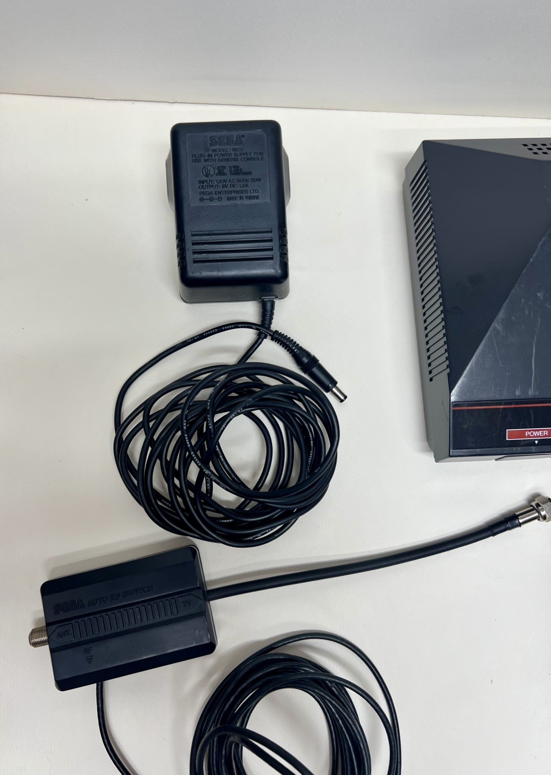 SEGA Master System/Power Base Console, Cables, 6 games. TESTED