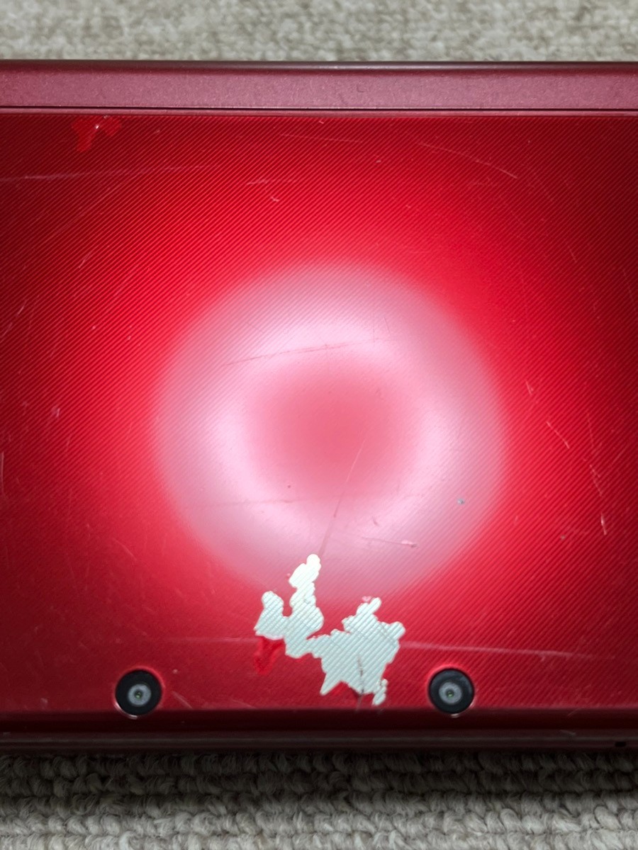 New 3DS LL XL Metalic red Japan Nintendo Console region Japanese B884