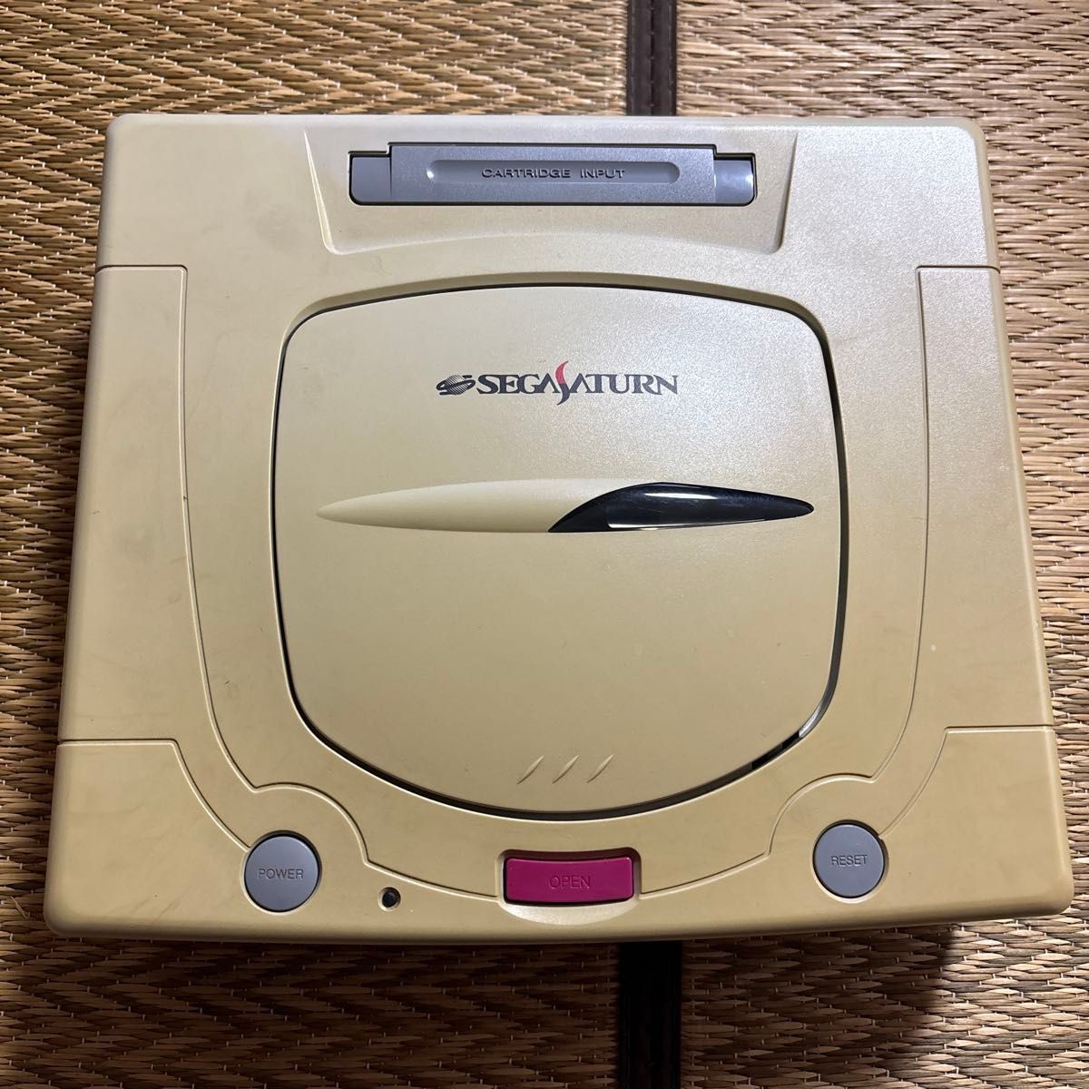Sega Saturn console hst-0014.Tested from Japan