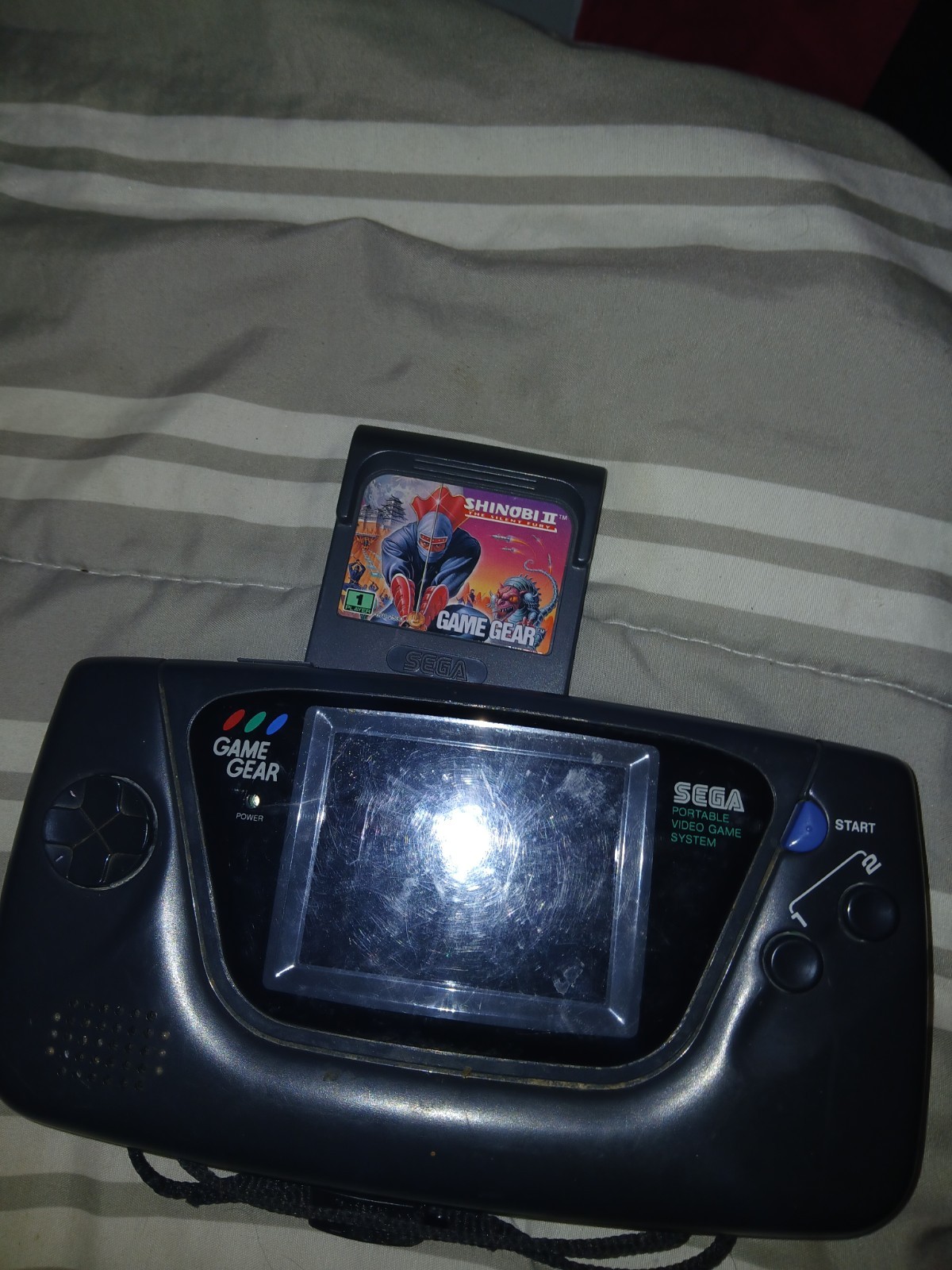 SEGA Game Gear Black Handheld System, Headphone Jack, TV Tuner Compatible