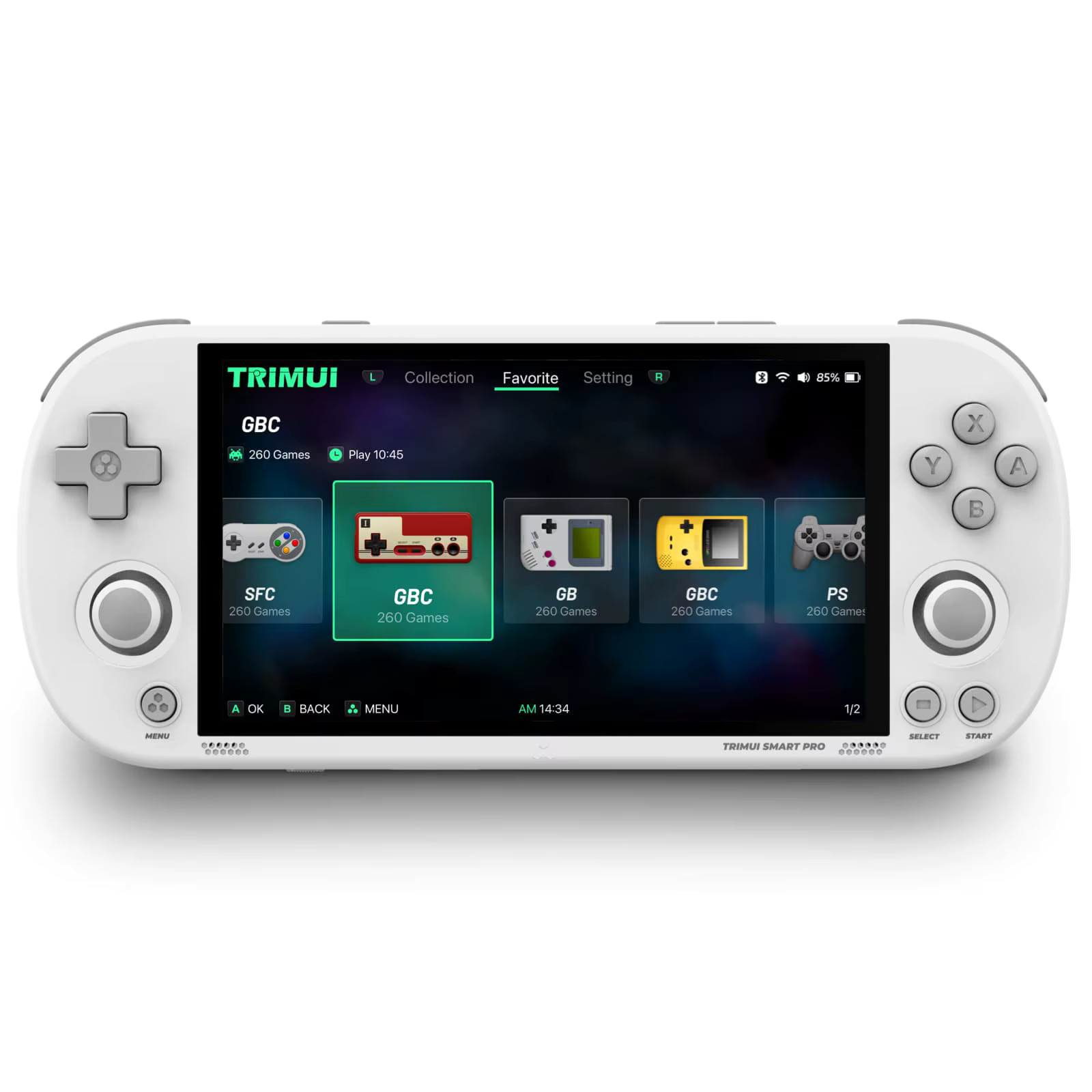 TRIMUI SMART PRO Open-source Handheld Game Console 4.96 Inch Ips Screen Open Gam