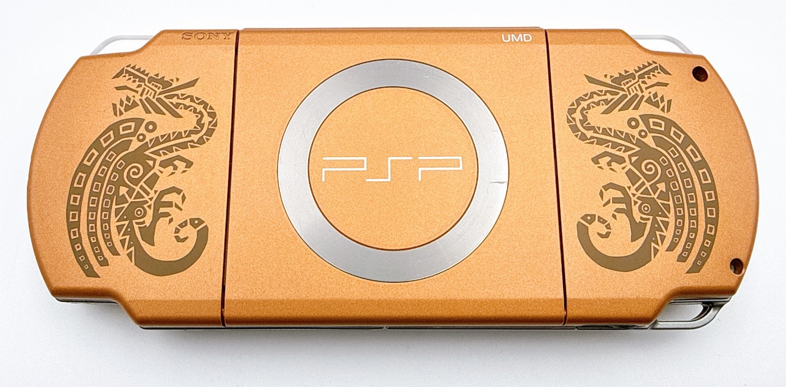 Sony PSP-2000 Monster Hunter Bronze Limited Console w/Pouch, 4GB – Excellent+