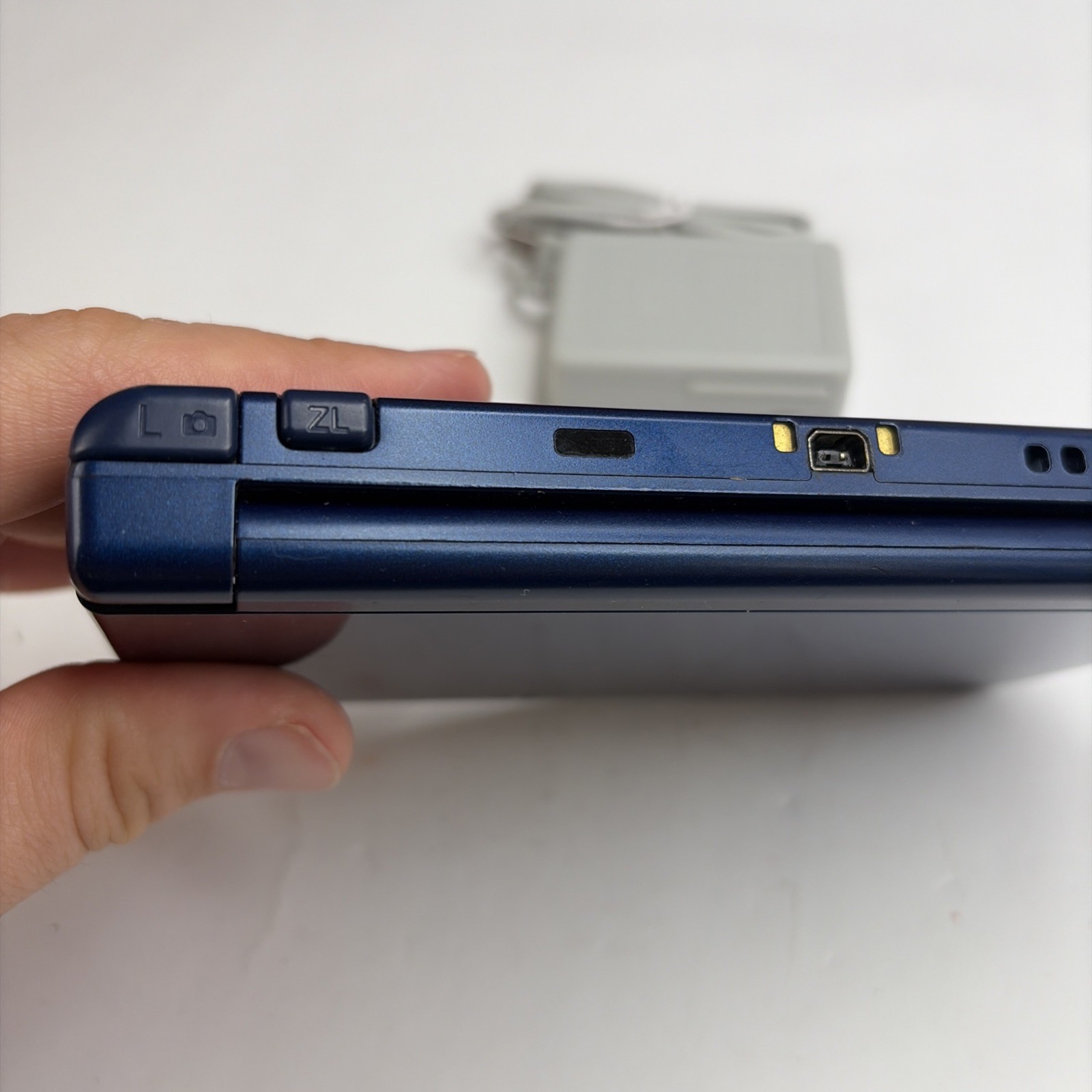 New Nintendo 3DS XL LL Blue Console – Tested! W Charger Stylus