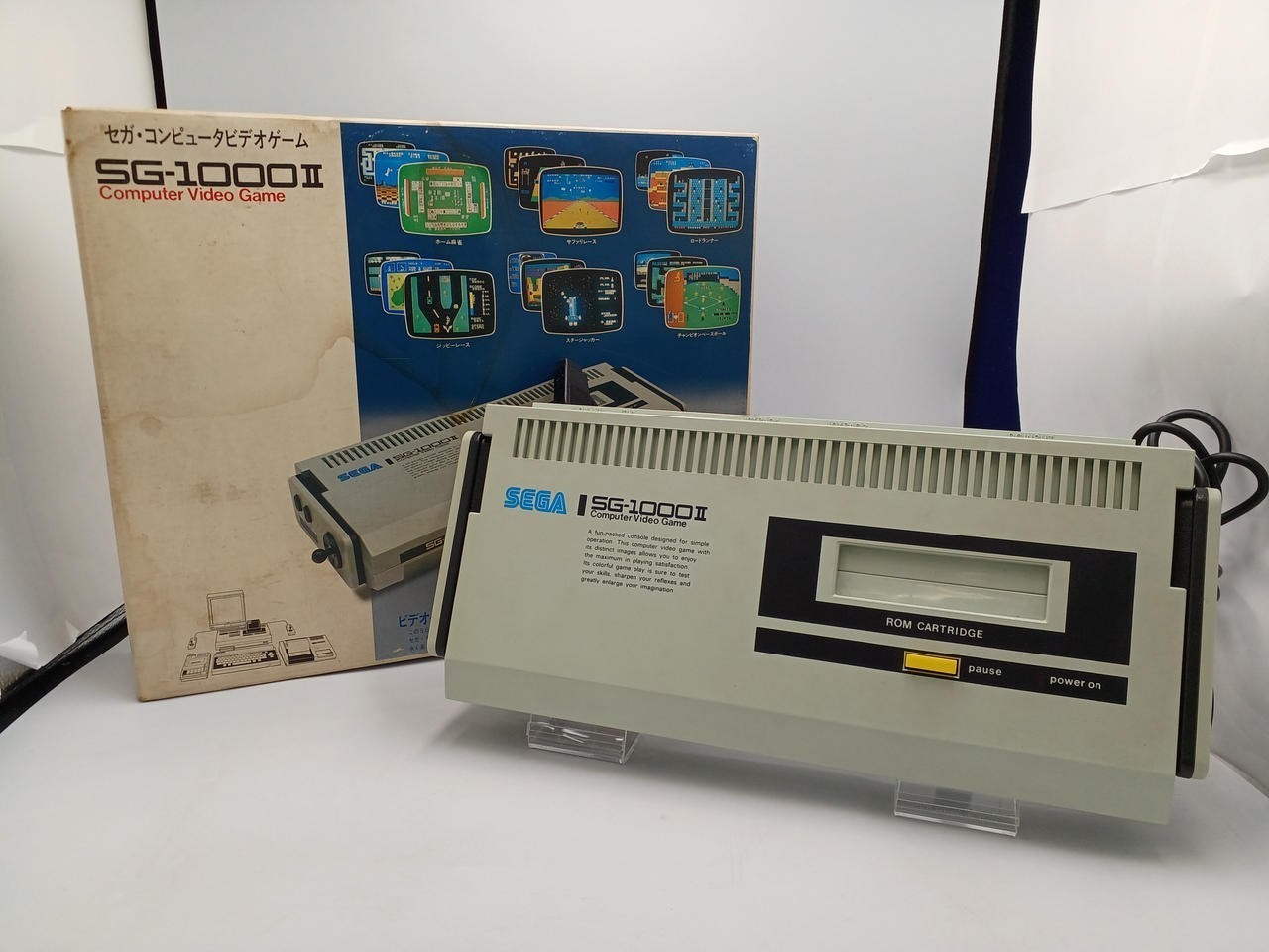 SEGA SG-1000 II Console Retro Game Console 1984 Gaming System A2729