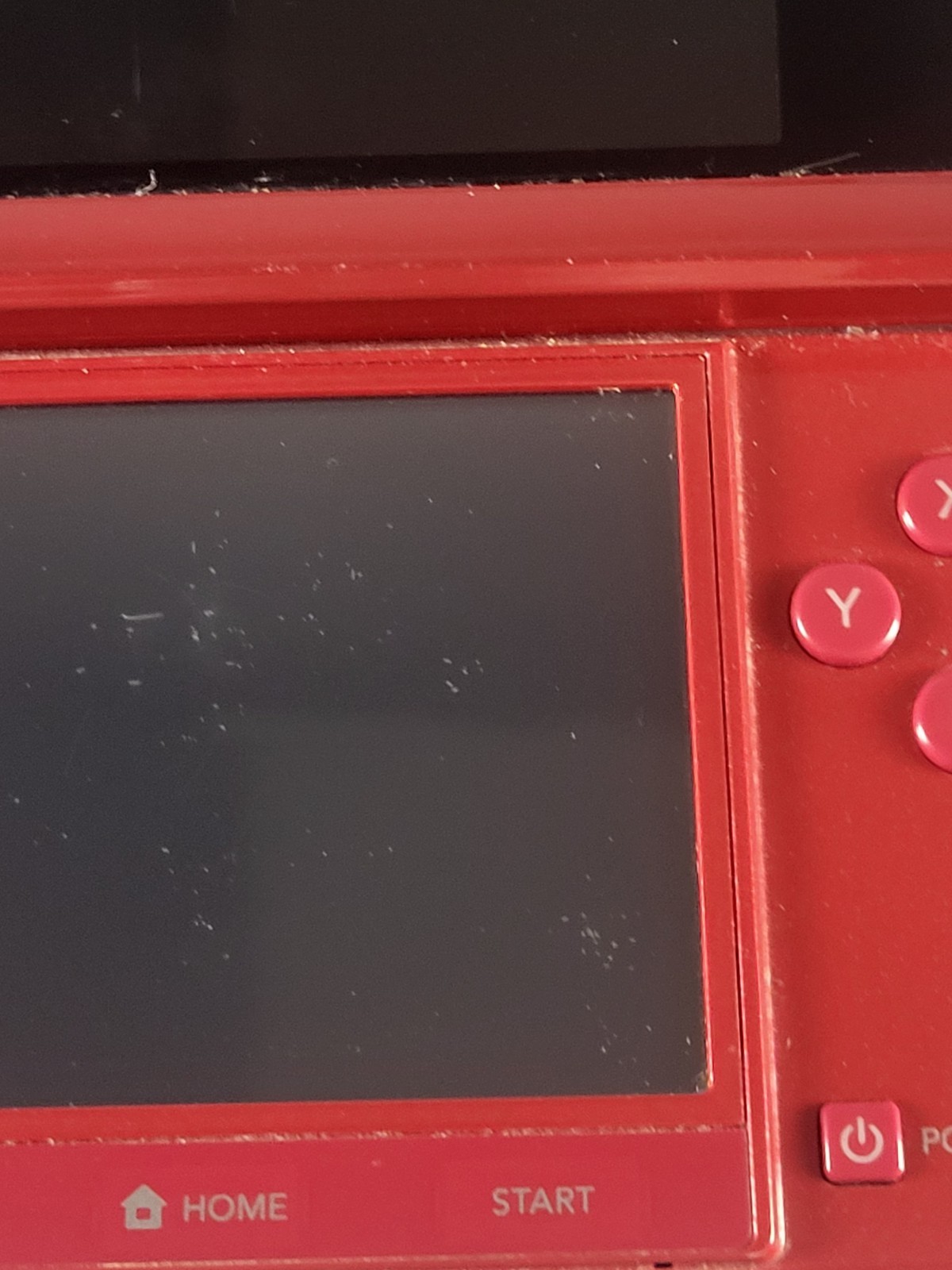 Nintendo 3DS Handheld System – Flame Red – CTR-001 – Charger Included – Tested!