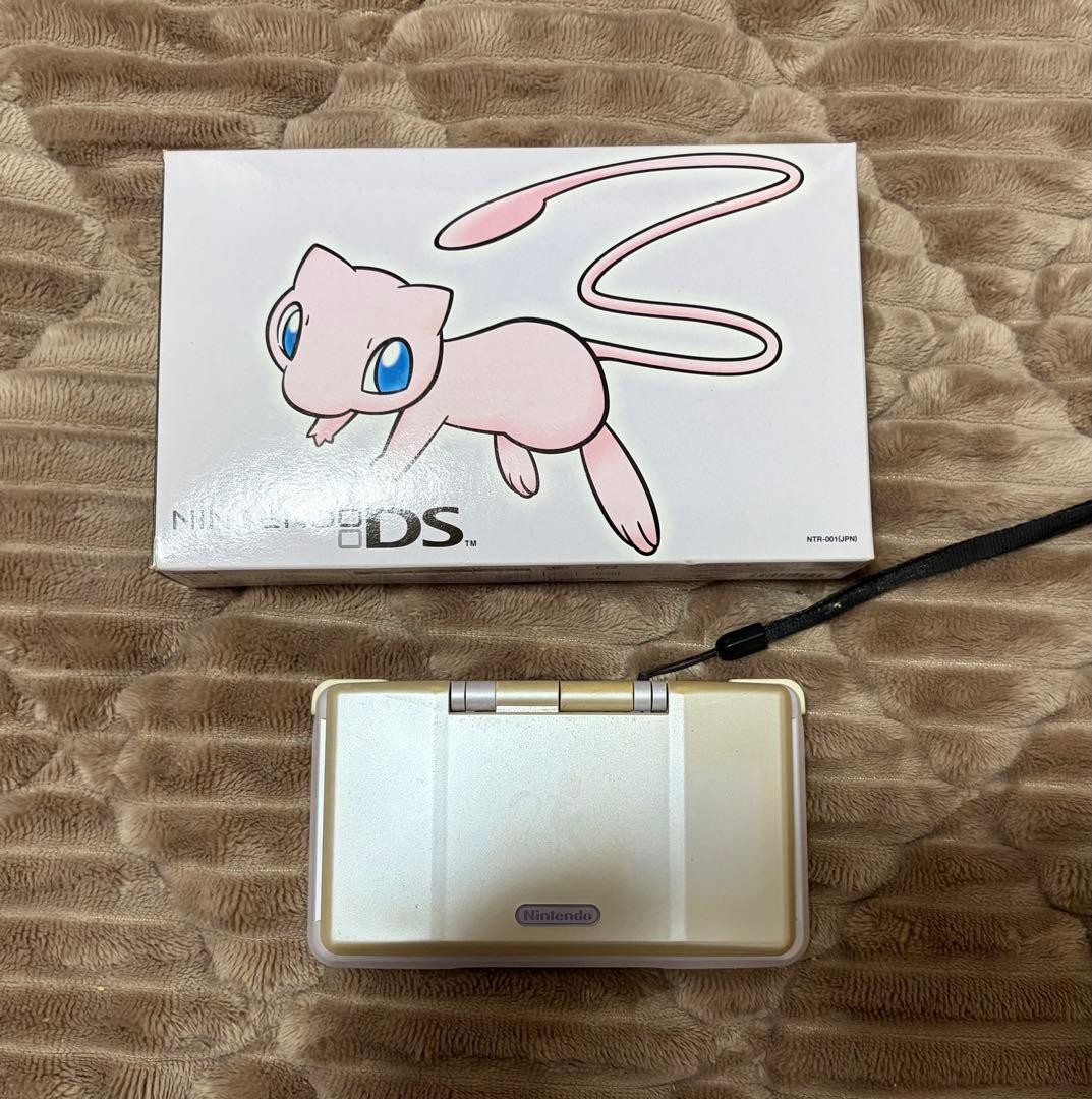 Nintendo DS Mew Edition Pokémon Center Limited Console Box Japan Tested