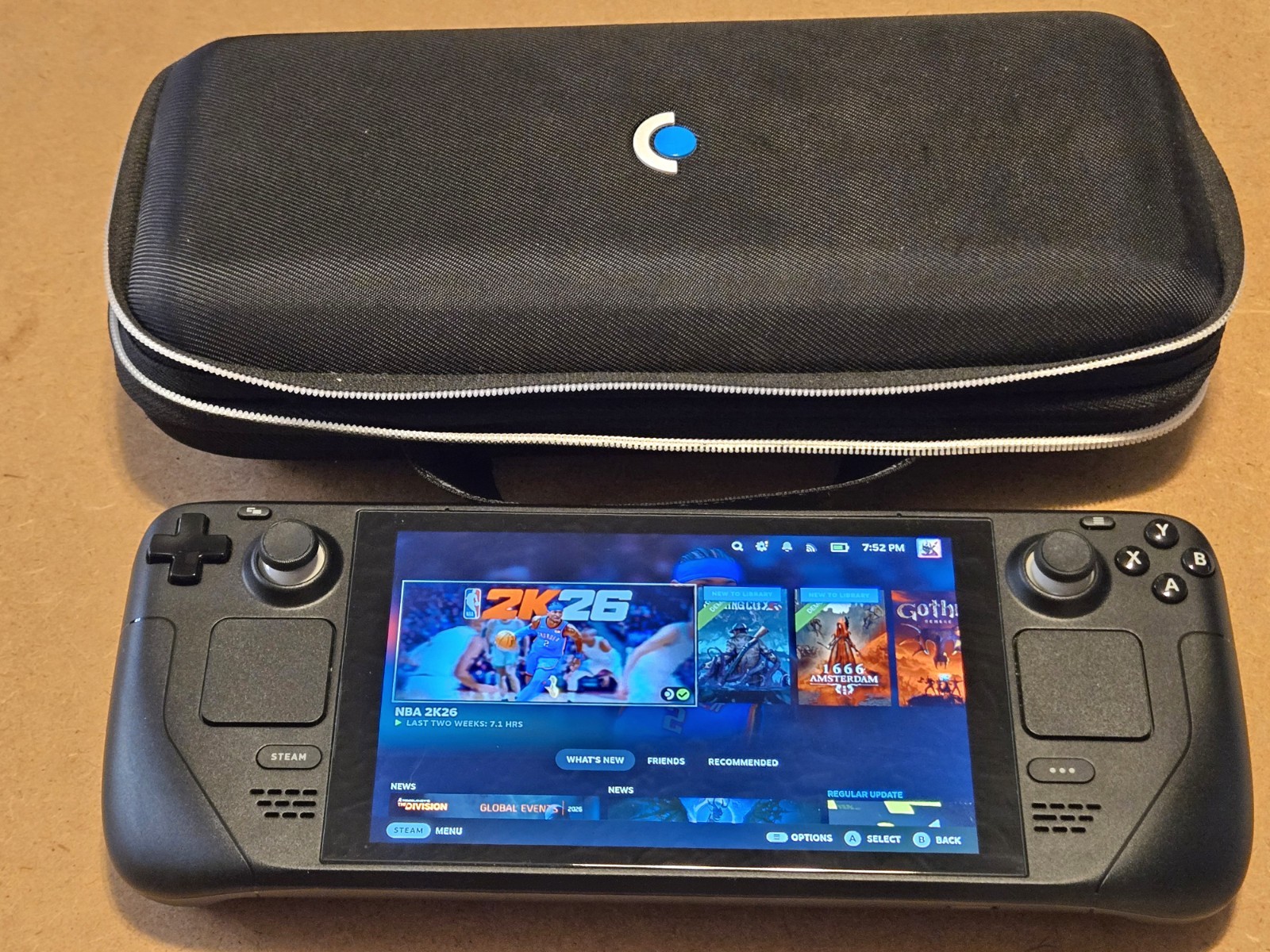 Valve Steam Deck LCD 512GB With Manual, Case And Added 1TB SD Card