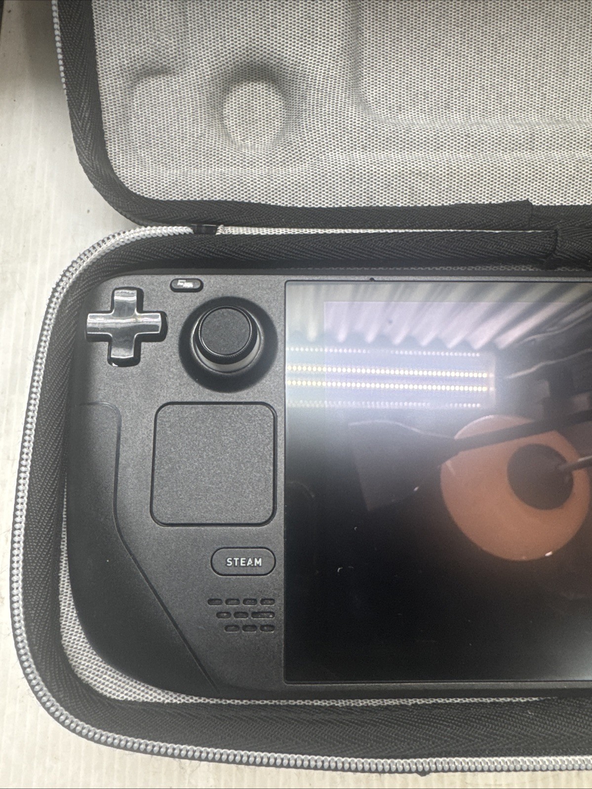 Valve Steam Deck LCD 7″ 512GB Black 1010 with Anti-Glare Screen – Good Condition
