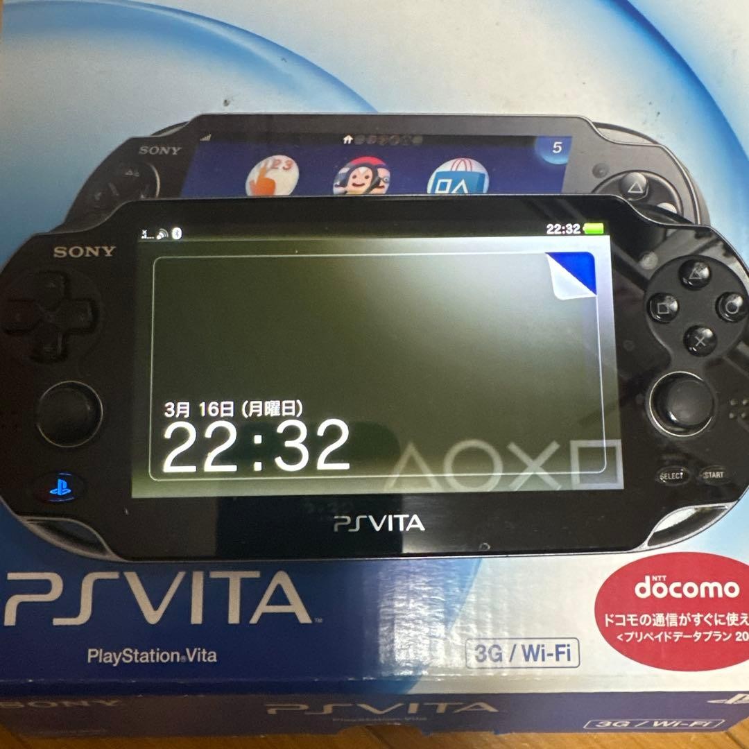 PSVITA Sony Ps Vita 3G/Wi-Fi Box Payment Japan