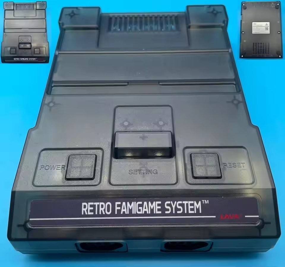 Lava-FC Pro NES Famicom Retro Console 1080p HDMI RGB Output Everdrive Compatible