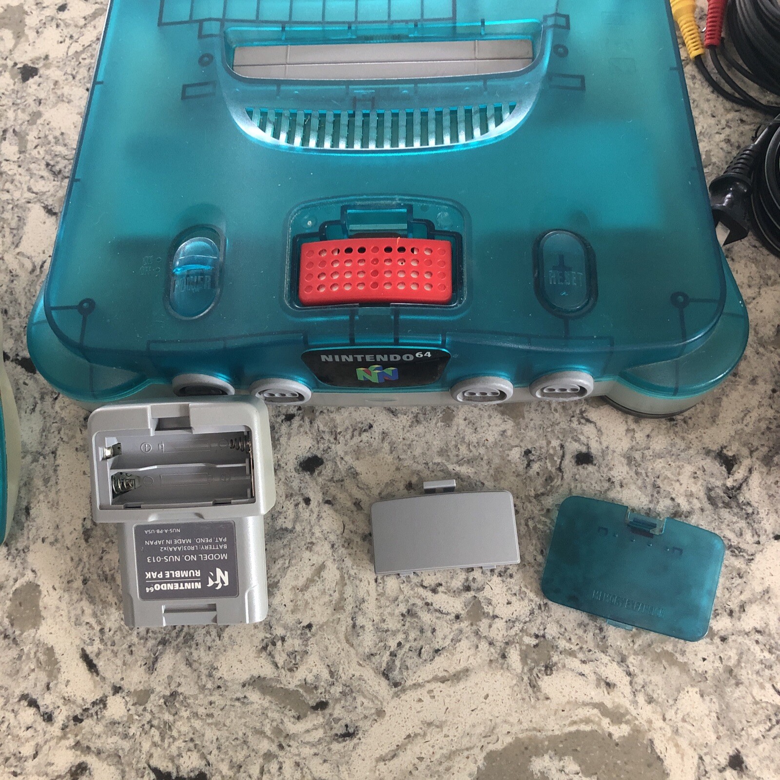 Nintendo 64 Home Console – Clear Blue