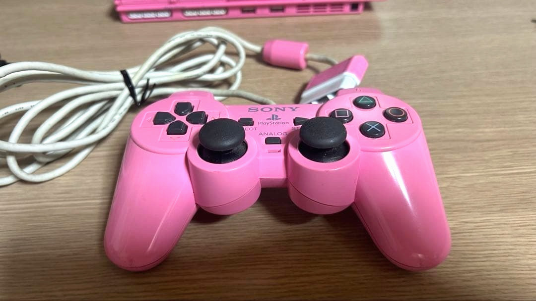 Sony Playstation2 SCPH-77000PK Pink Limited Console Tested w/ Controller, Cable