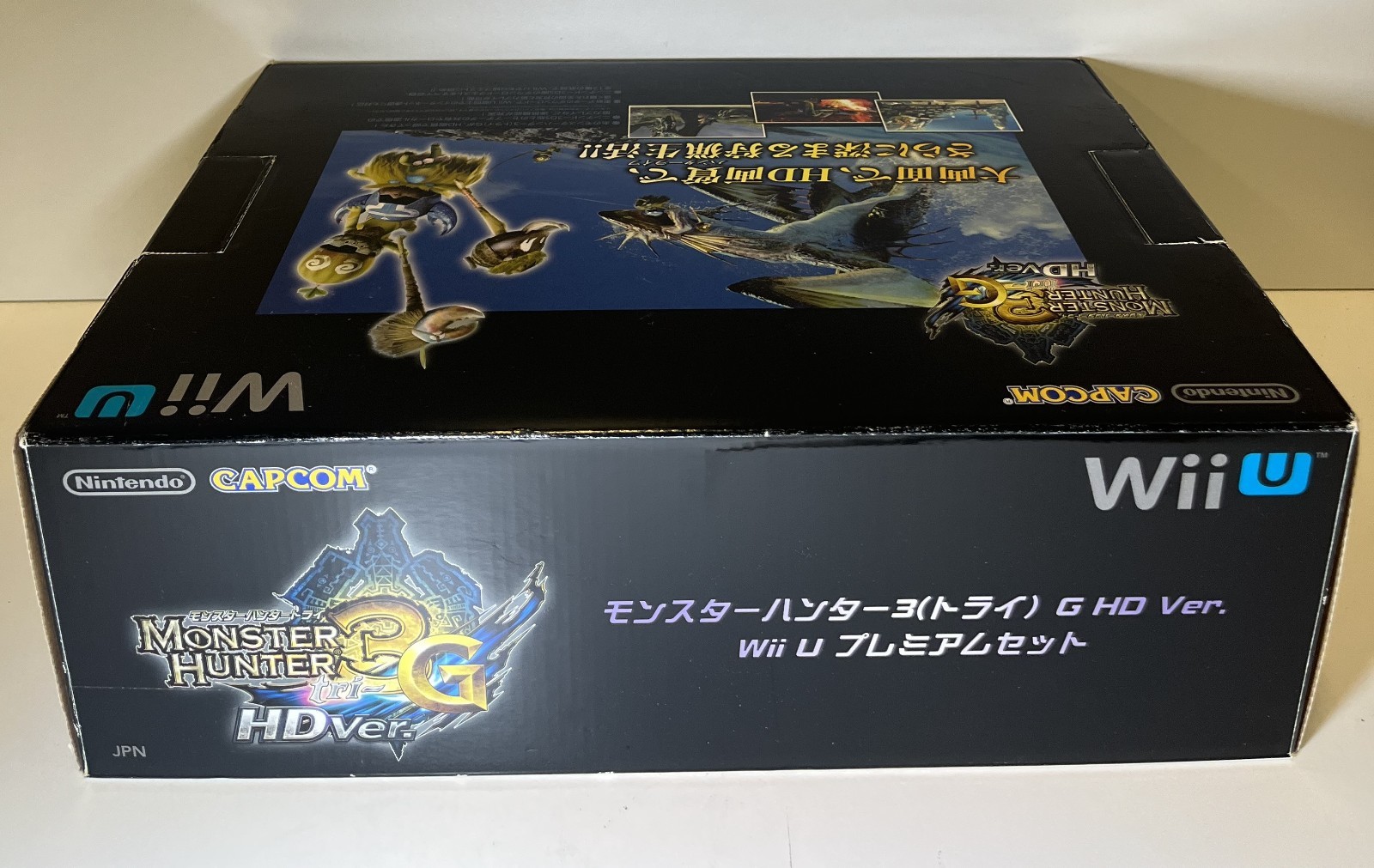 NINTENDO Wii U 32G MONSTER HUNTER 3G HD PREMIUM CONSOLE SET USED TESTED BOXED