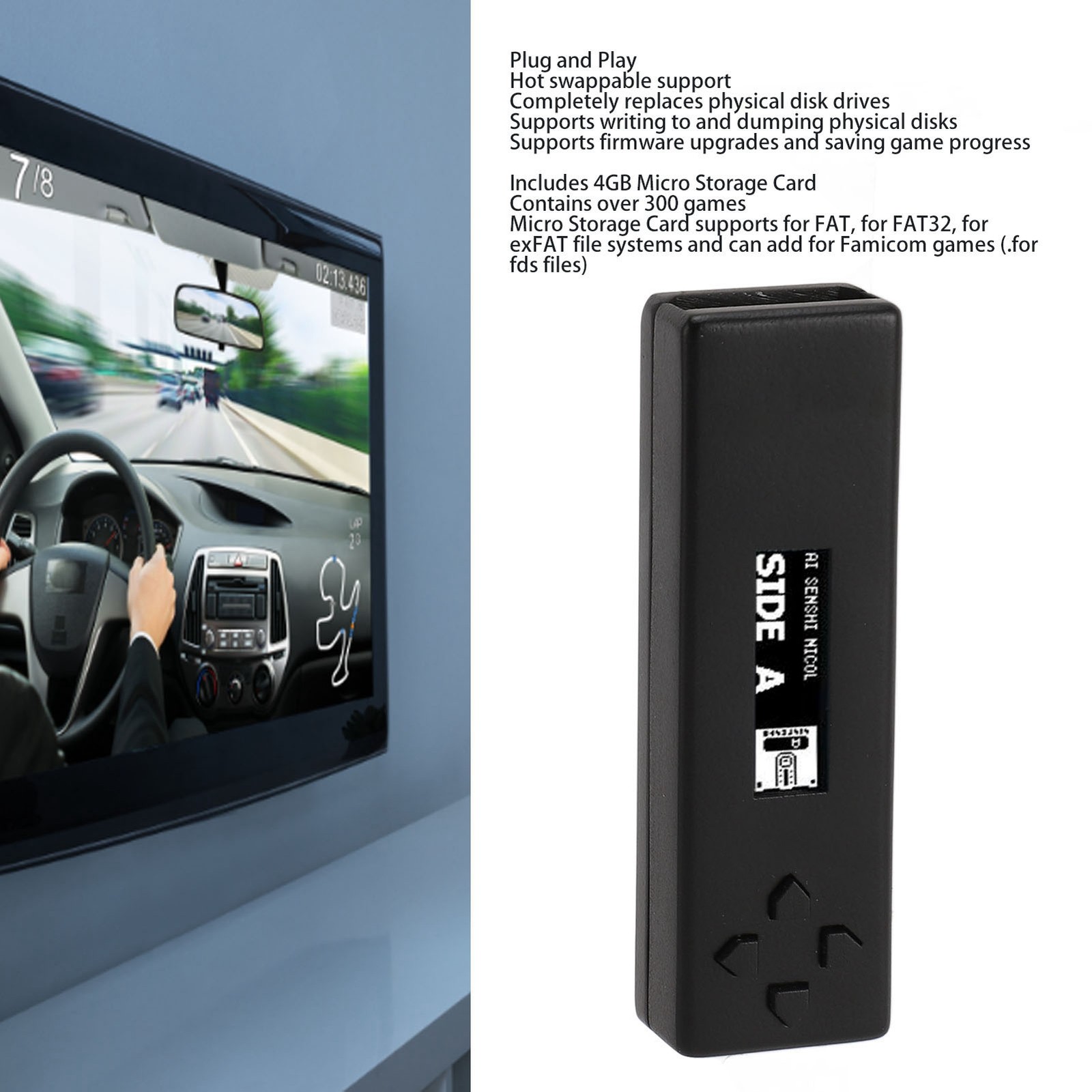 For FDSkey Disk System Drive Emulator Professional Emulator Drive With Orga VRZZ