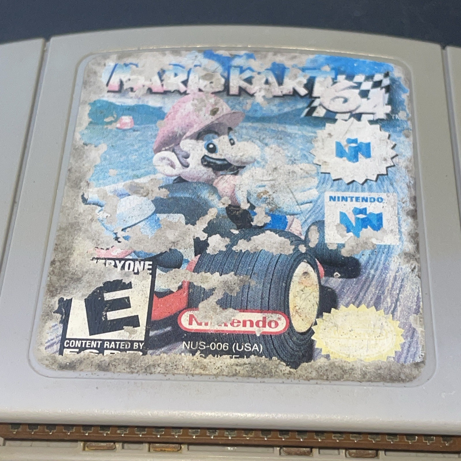 Super Mario Kart Nintendo 64 1997 N64 VideoGame Authentic Works Tested FADED