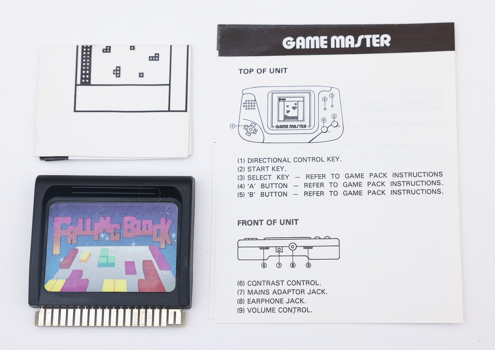 Game Master Handheld Console System Hartung Delplay Watara – Works but Bad LCD