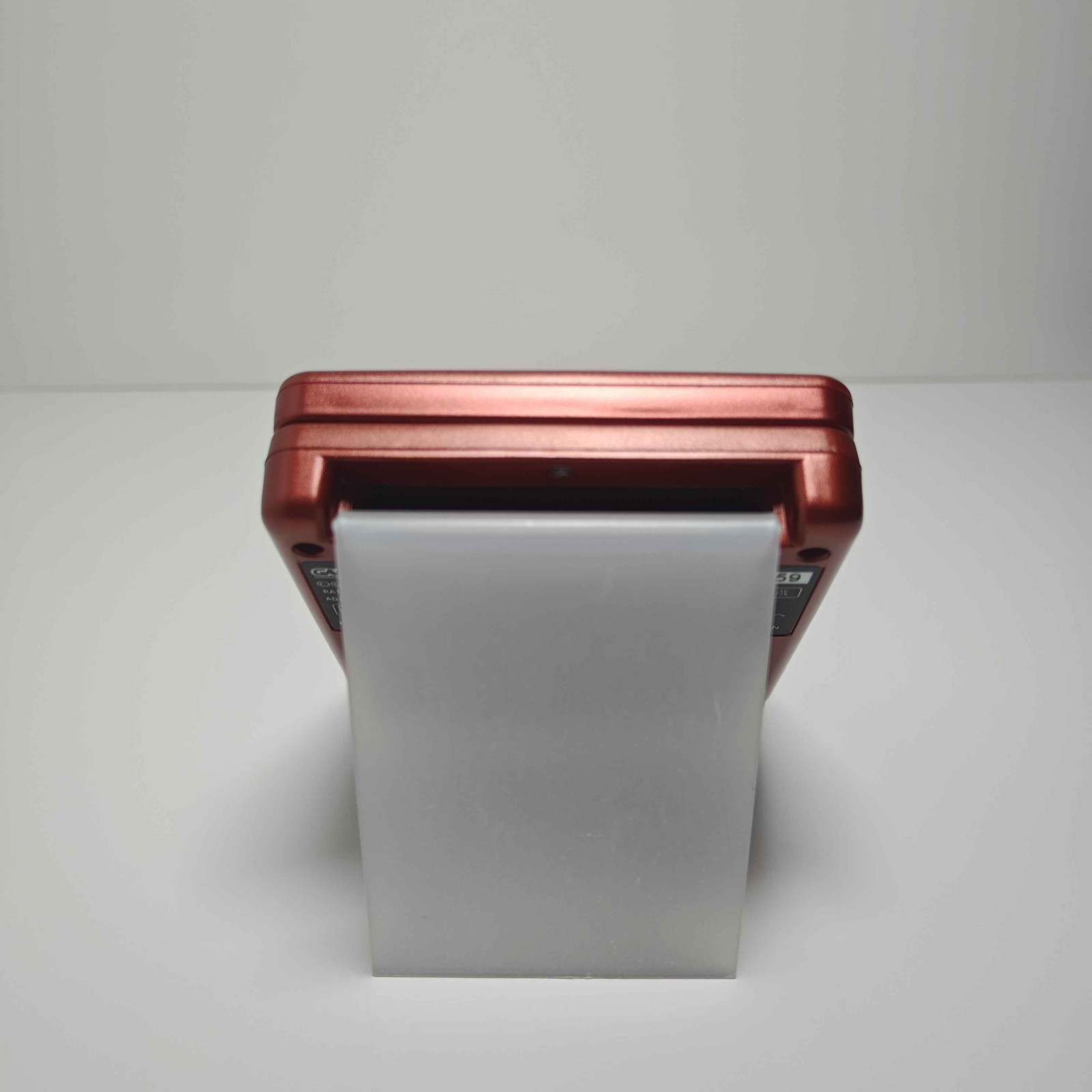 Nintendo Game Boy Advance SP – Flame Red AGS-101 V2 IPS Backlit Mod Ruby Red