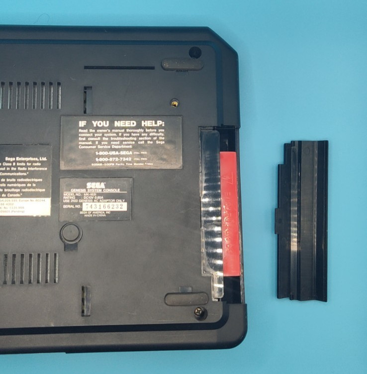 SEGA Genesis Model 2 VA3 Console Bundle w/OEM PSU/RF cable *Clean/Tested/Works*