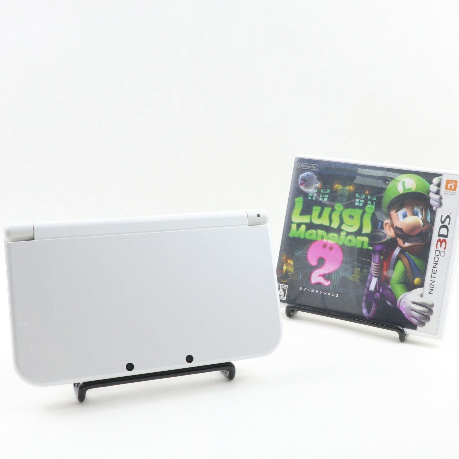 New Nintendo 3DS XL LL Console Dual IPS Pearl White Near Mint / Region Free