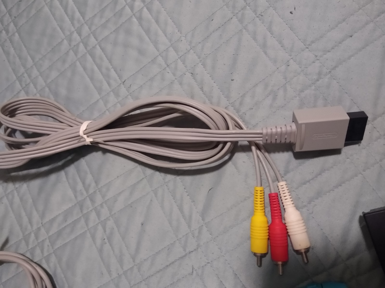 Nintendo Wii Console Bundle Blue Tested Working See Pictures For Details