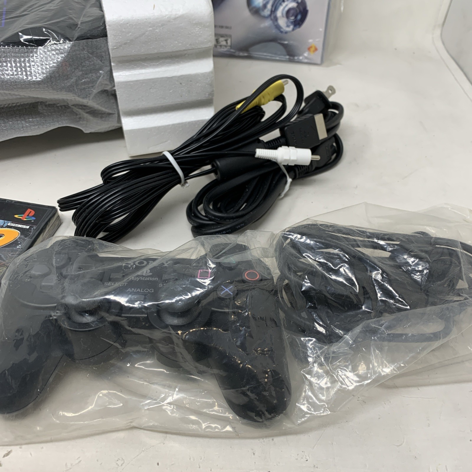 Sony PlayStation 2 PS2 Online Pack Network Adapter Black Game Console