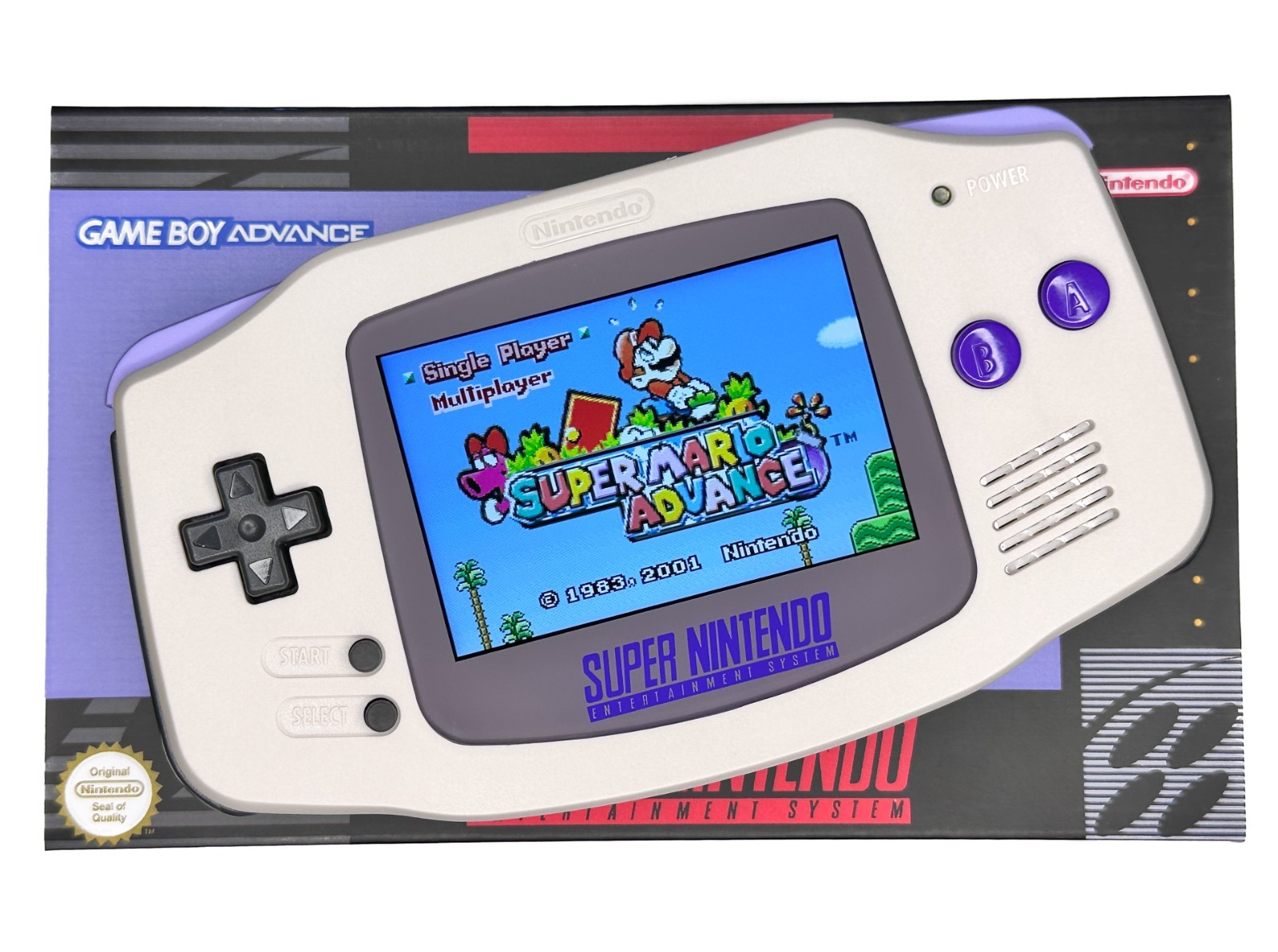Nintendo Game Boy Advance GBA IPS 101 Backlit Pokemon System UV Rechargeable