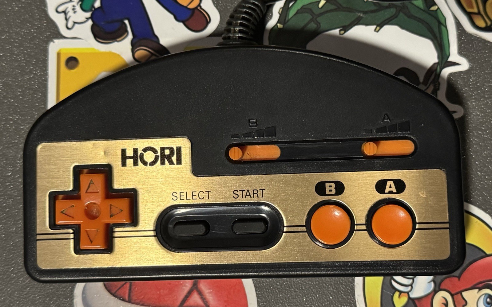 HORI Nintendo Famicom Turbo Controller HJ-13 Black Japan Import US Seller TESTED