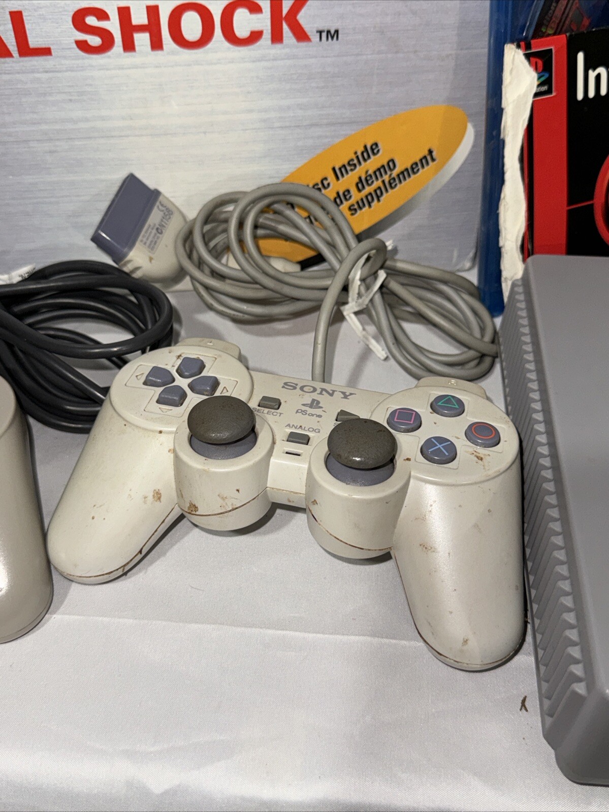Authentic Original Sony PlayStation PS Console Complete With Many Extras -Tested
