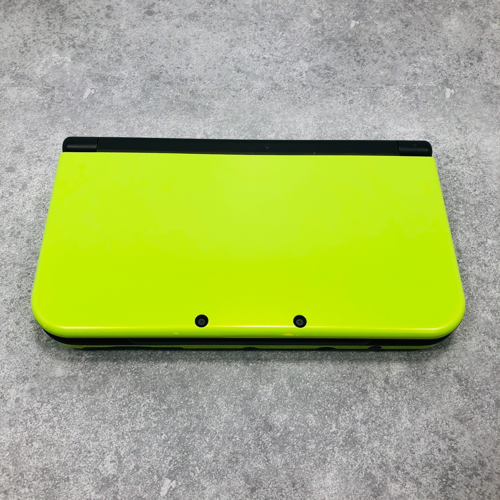 [EX+5] Nintendo new 3DS LL XL Lime Green Black Console & AC Adapter 06-106