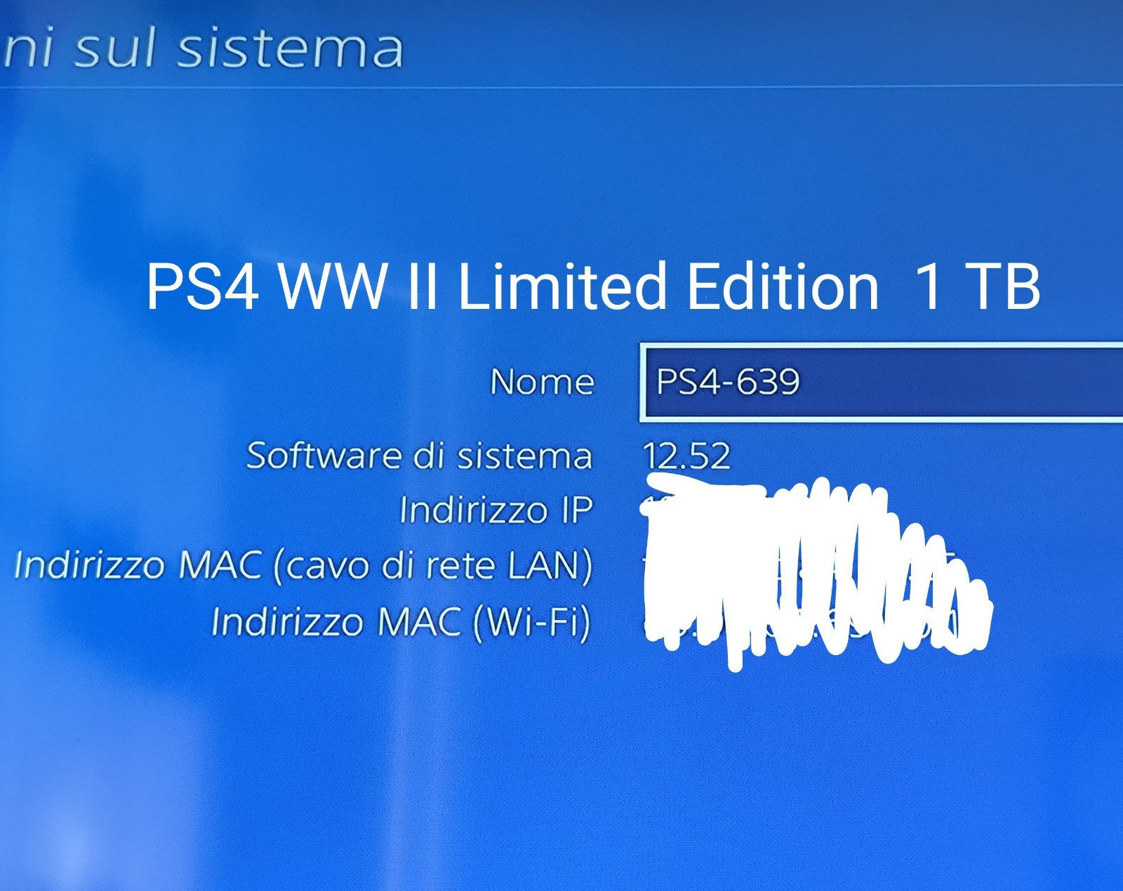 PlayStation 4 Limited Edition WWII 2 – Low FW 12.52 – Slim 1TB – Camouflage