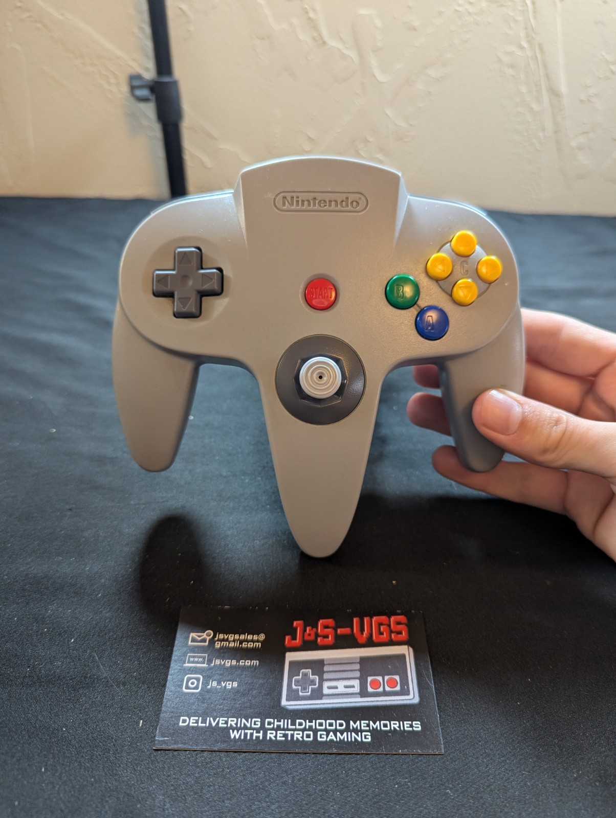 Nintendo 64 Console Bundle w/ 4 Games + 1 Controller & All Cables – Tested OEM