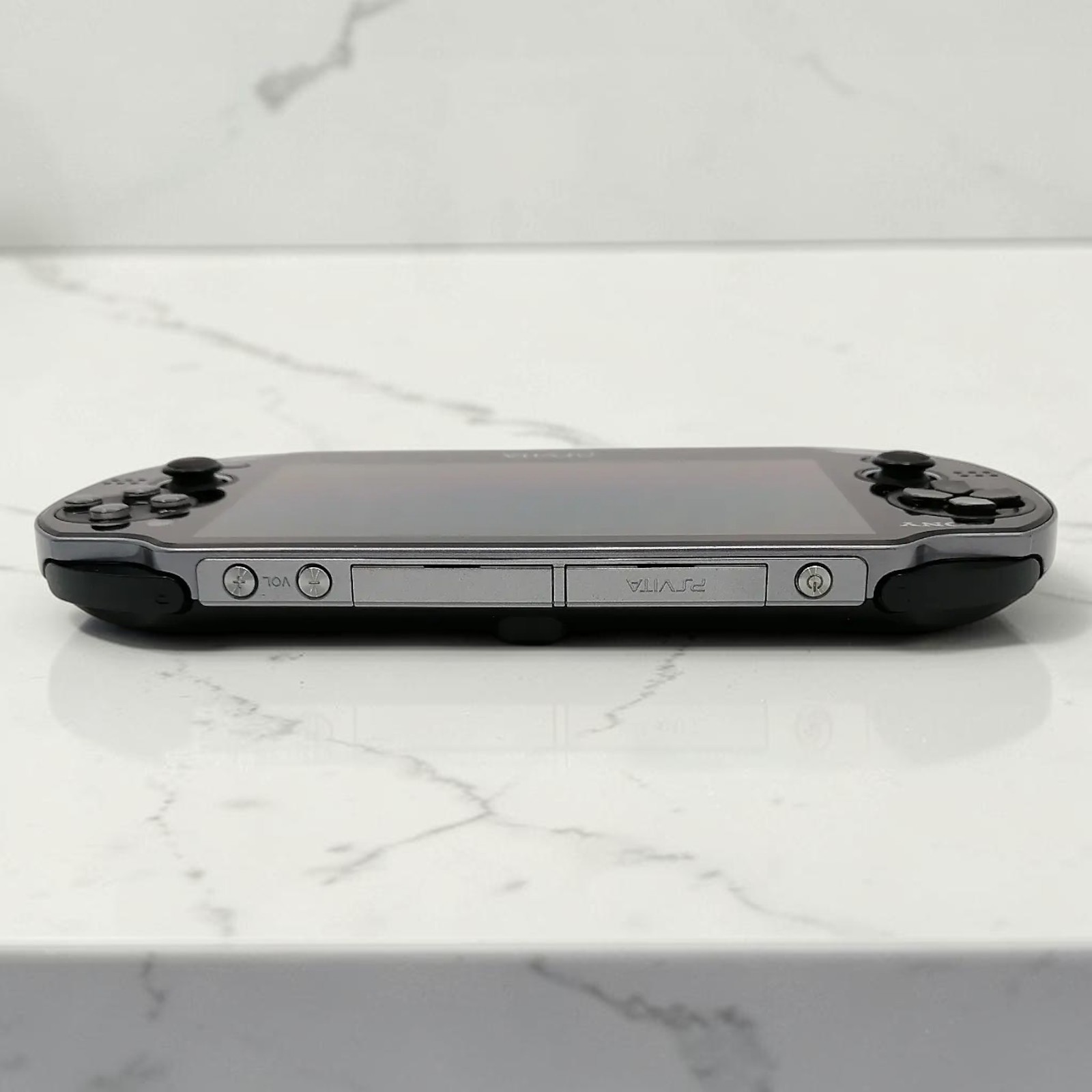 Sony PS Vita PCH-1000 Crystal Black 3G Wi-Fi Handheld Tested Working Used