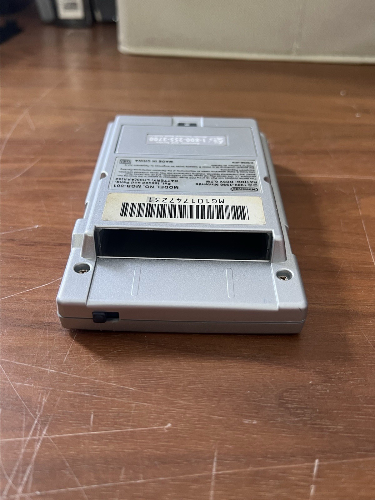 Nintendo Game Boy Pocket Silver Console Bndle Tetris Blast Space Invaders Tested
