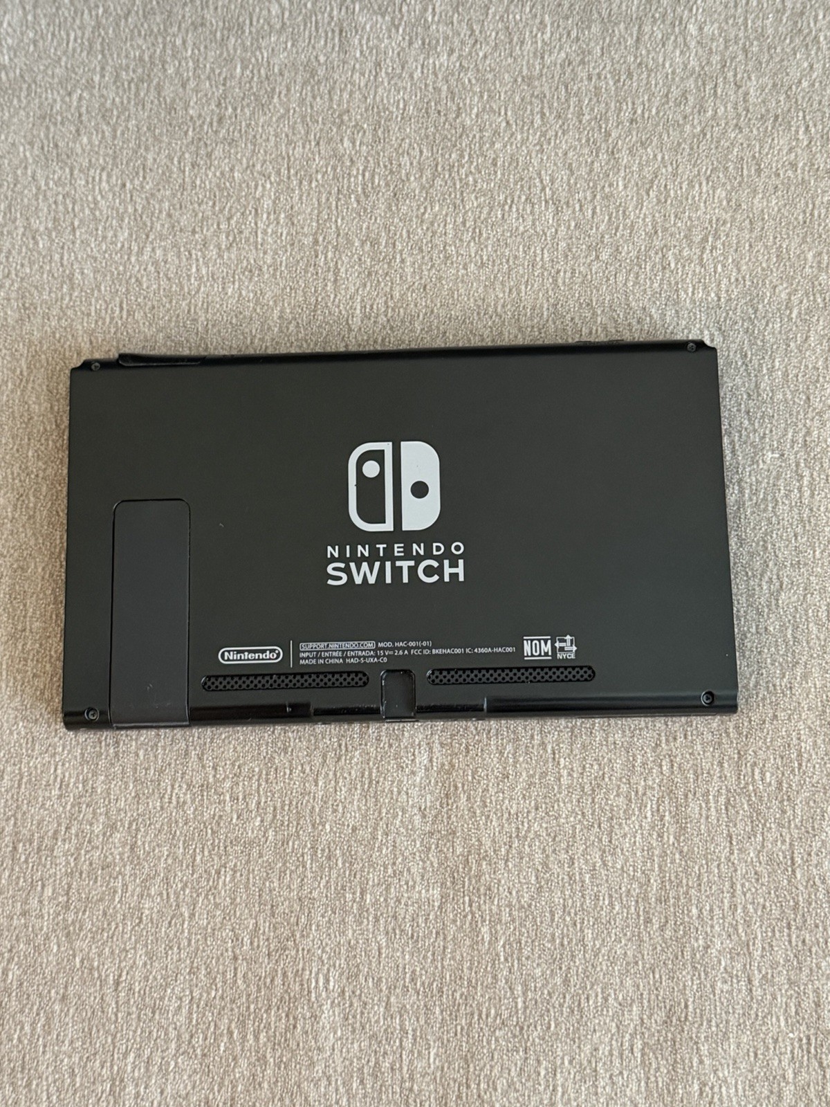 Nintendo Switch HAC-001(-01) – Tablet – BAD USB-C – For Parts Or Repair – READ