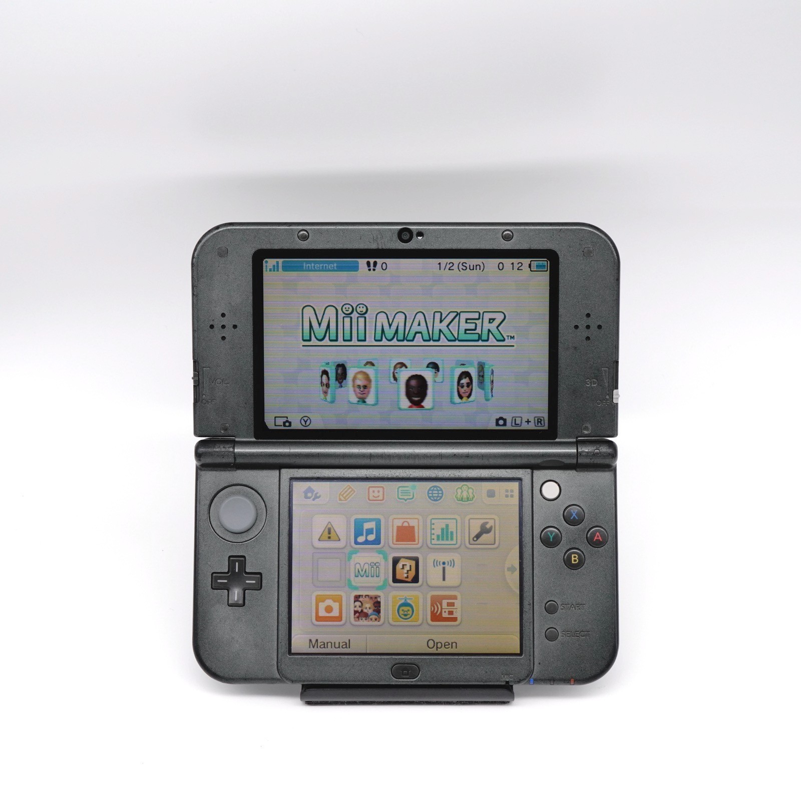 Nintendo NEW 3DS LL XL Metallic Gray Console w/ Extras (USA Seller) READ
