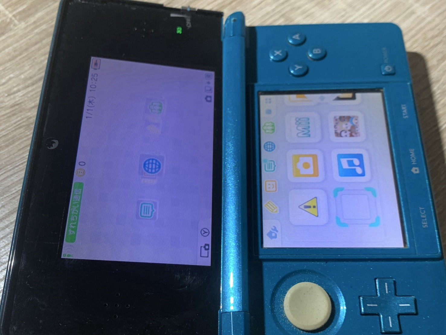 2088 Nintendo 3DS Aqua Blue Good TESTED